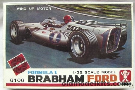 Bandai 1/32 Ford Brabham Formula 1, 6106 plastic model kit